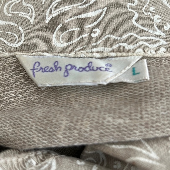 Fresh Produce Jersey Knit Shacket size Large - Picture 3 of 6